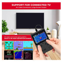 Handheld Video Game Console for Kids Portable Player Mini Arcade Electronic Toy, 400 Games Black