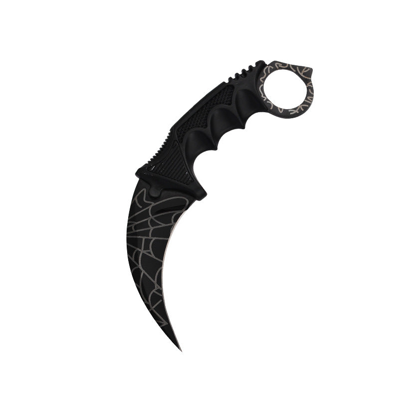 Outdoor Tactical Wilderness Survival Claw Knife – 3Cr13Mov Stainless Steel, 19cm Fixed Blade with Sheath