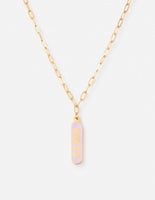 Enamel WWJD Necklace