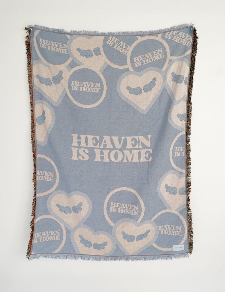 Heaven Is Home Throw Blanket