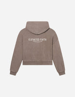 Kingdom Club Brown Full-Zip Hoodie