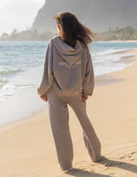 Kingdom Club Brown Full-Zip Hoodie