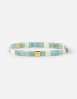Logo Tile Letter Bracelet