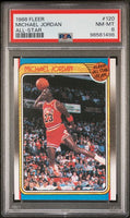 1988 Fleer All‑Star Michael Jordan #120 Basketball Card – PSA 8 NM‑MT  Graded Collectible
