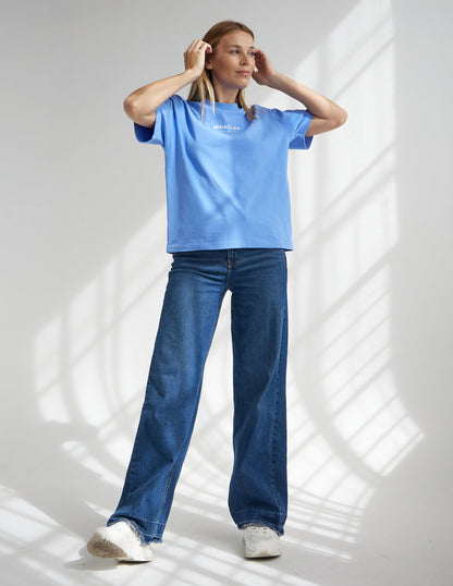 Miracles Blue Unisex Tee