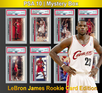 LeBron James PSA 10 Rookie Card Mystery Pack – Guaranteed Gem Mint Graded Basketball Card