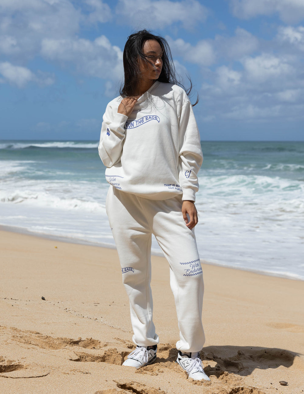 Run the Race Unisex Crewneck