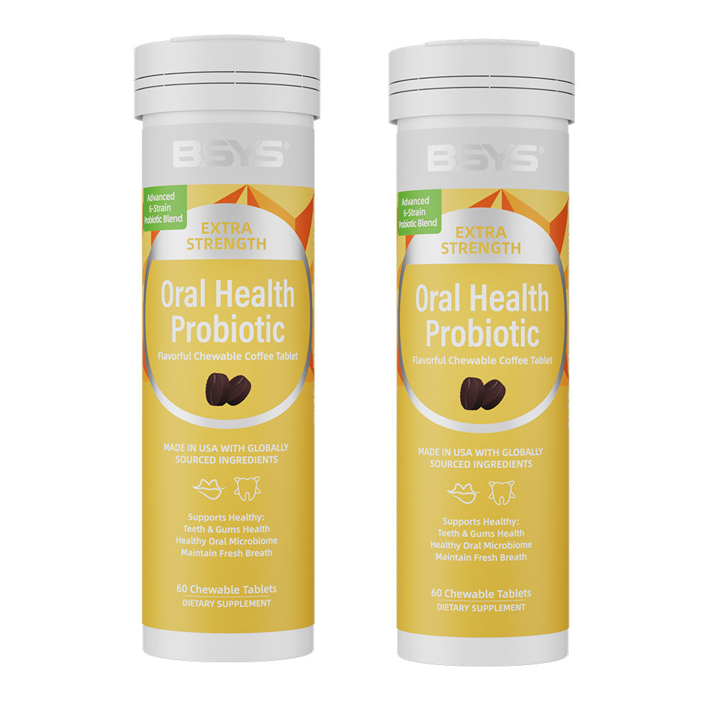 BSYS Coffee Lovers Meet Your New Obsession Oral Probiotic Chews That TASTE LIKE COFFEE  High-quality Supplements For Your Mouth No Gross Aftertaste, Just That Rich, Roasty Vibe. Game Changer