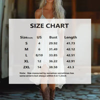 Bohemian V-Neck Lace Trim Slip Dress – Asymmetrical Hem Midi for Women’s Summer Style