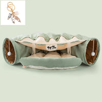 Collapsible Cat Tunnel – Durable Washable Play Tube for Indoor Pets