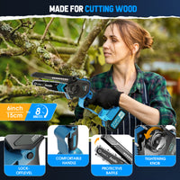 6-inch Mini Chainsaw, Shipped From FBA Warehouse, Banned Platform Walmart Temu