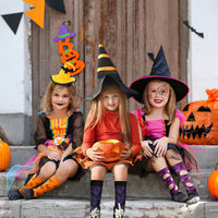 6-Pair Holiday Cotton Sock Set – Funny Halloween & Christmas Designs for Men, Women & Girls