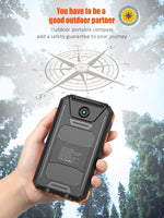 Solar Power Bank – Portable Charger with Built-In Light for Emergency, Travel & Outdoor Use