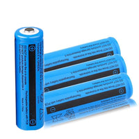 10‑Pack Li‑ion Rechargeable Batteries – 3000mAh 3.7V 18650 Cells for Flashlights, Tools & Portable Devices (Blue)