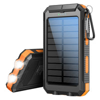 Solar Power Bank – Portable Charger with Built-In Light for Emergency, Travel & Outdoor Use
