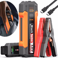 UT1200 Portable Power Bank – 12V 12000mAh Jump Starter with LED Light & Fast Charging for Cars, Phones & Outdoor Use