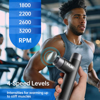 Mini Fascia Gun – Portable USB Rechargeable Muscle Massager for Deep Tissue Relief