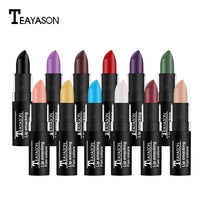 Halloween Creative Lipstick Collection – White, Nude, Vampire Red, Olive Green, Black & Purple Retro Makeup
