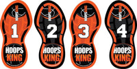 HoopsKing Basketball Footwork Training Mat Steps – Master Pivots, Positioning & Moves Faster