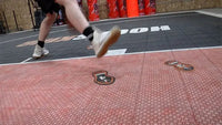HoopsKing Basketball Footwork Training Mat Steps – Master Pivots, Positioning & Moves Faster