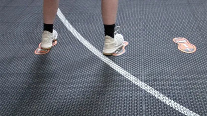 HoopsKing Basketball Footwork Training Mat Steps – Master Pivots, Positioning & Moves Faster