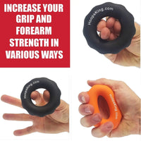 Rip N Grip Hand Strengtheners – Build Powerful Hands, Grip & Forearm Strength in Minutes a Day
