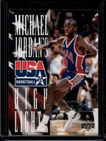 1994 Upper Deck USA Michael Jordan Gold Signature Card  Rare Collectible Basketball Card